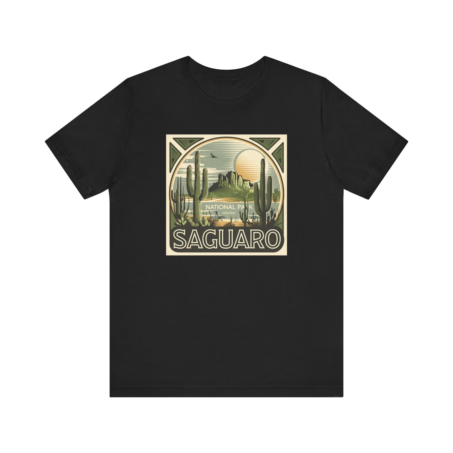 Saguaro National Park Vintage Tee, Arizona Travel and Souvenir ,Unisex short sleeve tee